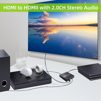 NEWKENG NK-8S SCART + HDMI to HDMI 720P / 1080P HD Video Converter Adapter Scaler Box, NK-8S SCART + HDMI to HDMI
