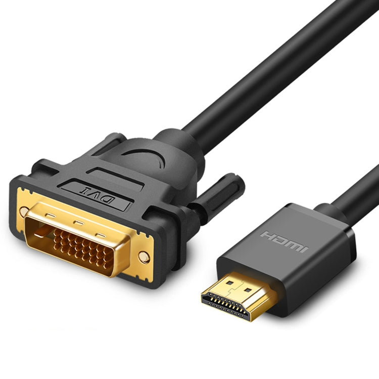 UGREEN DVI D(24+1) Male to HDMI Male HD 2K Two-way Interchanging Line,Length: 3m, Length: 3m
