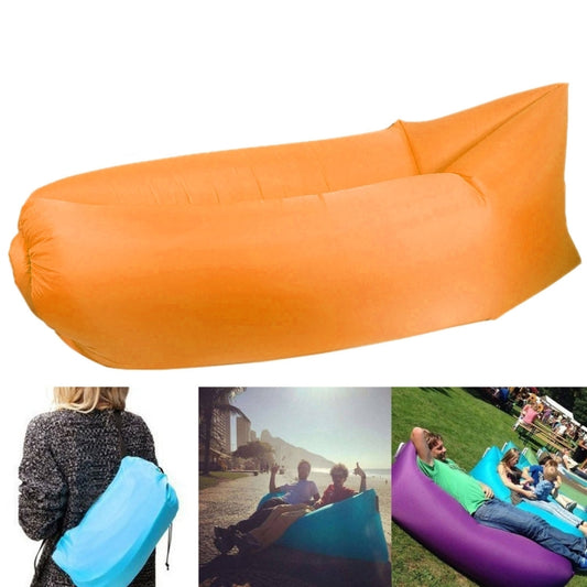 Canapé Gonflable en Tissu Polyester avec Sac de Compression d'Air pour Plage / Voyage / Hôtellerie / Pêche, Taille : 185cm x 75cm x 50cm, Qualité Normale