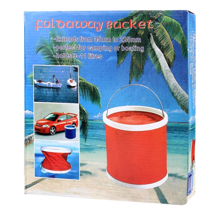 KANEED 11 Liter/2.9 Gallon Oxford Cloth Scalable Foldable Convenient Water Bucket for Camping/Car Washing/ Fishing/Hiking/Beach, Random Color Delivery, Scalable Foldable Convenient Water Bucket, UK Stock Scalable Foldable Convenient Water Bucket       ...