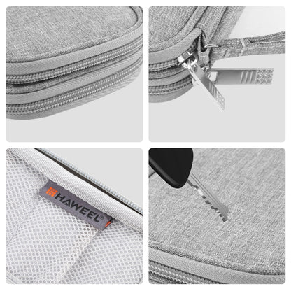 HAWEEL Electronic Organizer Double Layers Storage Bag for Cables, Charger, Power Bank, Phones, Earphones