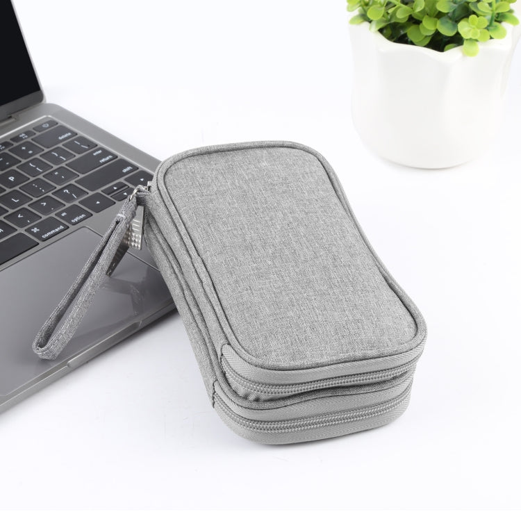 HAWEEL Electronic Organizer Double Layers Storage Bag for Cables, Charger, Power Bank, Phones, Earphones