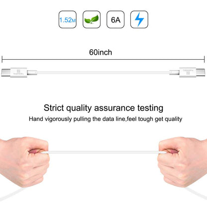 HAWEEL 100W USB-C / Type-C to USB-C / Type-C Fast Charging Data Cable, Length: 1.52m