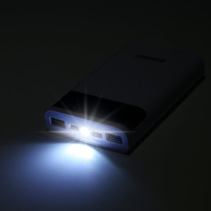 HAWEEL DIY 4x 18650 Battery (Not Included) 12000mAh Dual-way QC Charger Power Bank Shell Box with 2x USB Output & Display,  Support QC 2.0 / QC 3.0 / FCP / SFCP /  AFC / MTK / BC 1.2 / PD