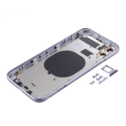 Back Housing Cover with SIM Card Tray & Side keys & Camera Lens for iPhone 11, Back Housing Cover for11, For iPhone11 (with Camera Lens), For iPhone 11 (Camera Lens), For iPhone 11 (with Camera Lens)