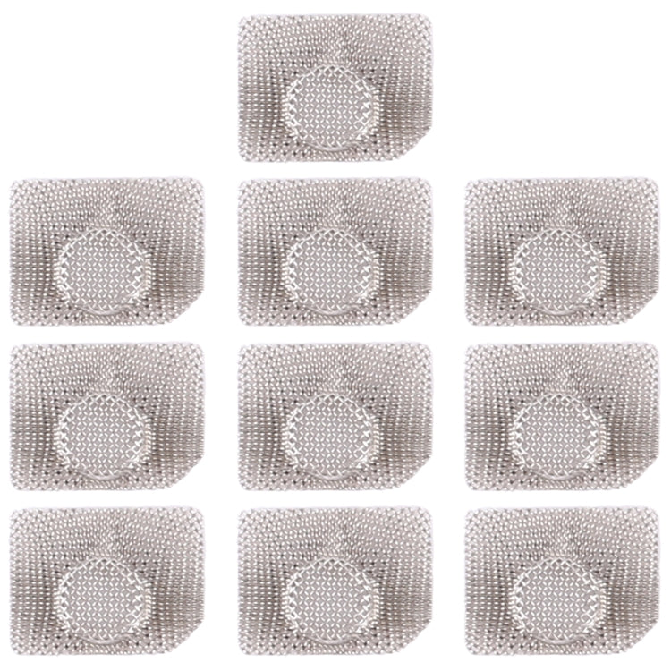 Lot de 10 protections anti-poussière pour microphone et lampe de poche, pour iPhone 11 Pro Max / 11 Pro / 11