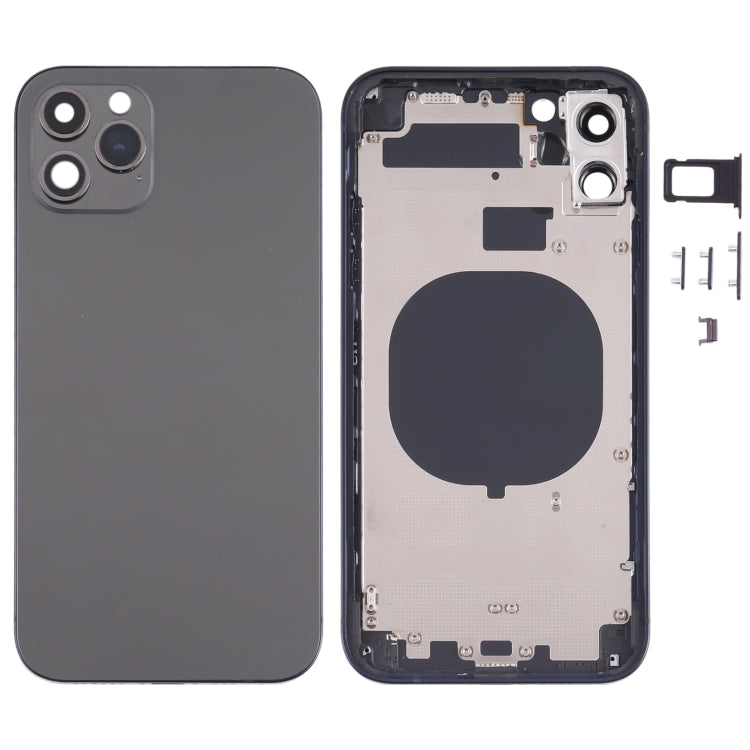 Coque arrière imitation iP13 Pro pour iPhone 11 (blanc), iPhone 11 (noir), iPhone 11 (bleu)