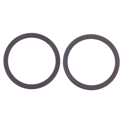 2 PCS Rear Camera Glass Lens Metal Protector Hoop Ring for iPhone 12, For iPhone 12