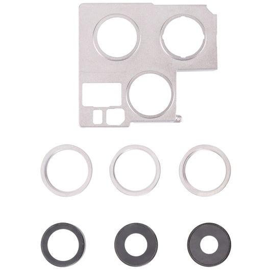 Camera Lens Cover With Retaining Bracket for iPhone 13 Pro Max(Graphite), For iPhone 13 Pro Max