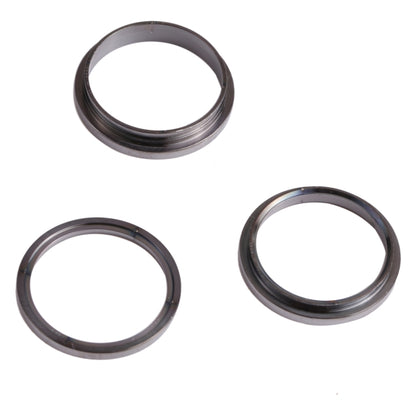 3 PCS Rear Camera Glass Lens Metal Outside Protector Hoop Ring for iPhone 13 Pro, For iPhone 13 Pro