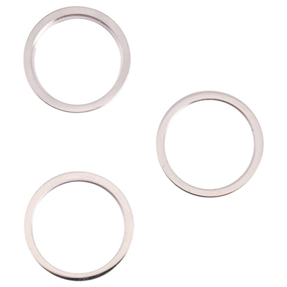 3 PCS Rear Camera Glass Lens Metal Outside Protector Hoop Ring for iPhone 13 Pro, For iPhone 13 Pro