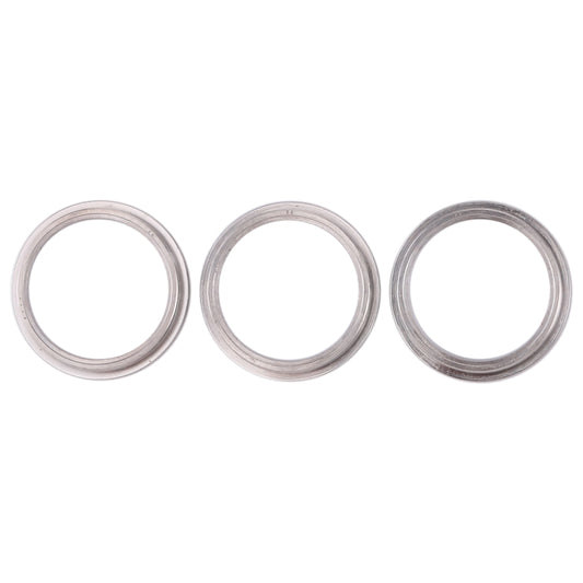 3 PCS Rear Camera Glass Lens Metal Protector Hoop Ring for iPhone 11 Pro & 11 Pro Max, For iPhone 11 Pro & 11 Pro Max
