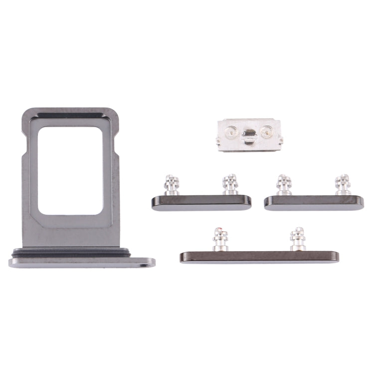 Tiroir pour carte SIM et touches latérales pour iPhone 12 Pro Max (carte unique)