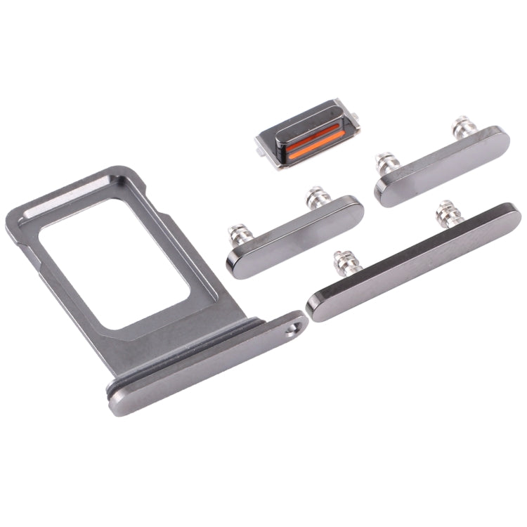 Tiroir pour carte SIM et touches latérales pour iPhone 12 Pro Max (carte unique)