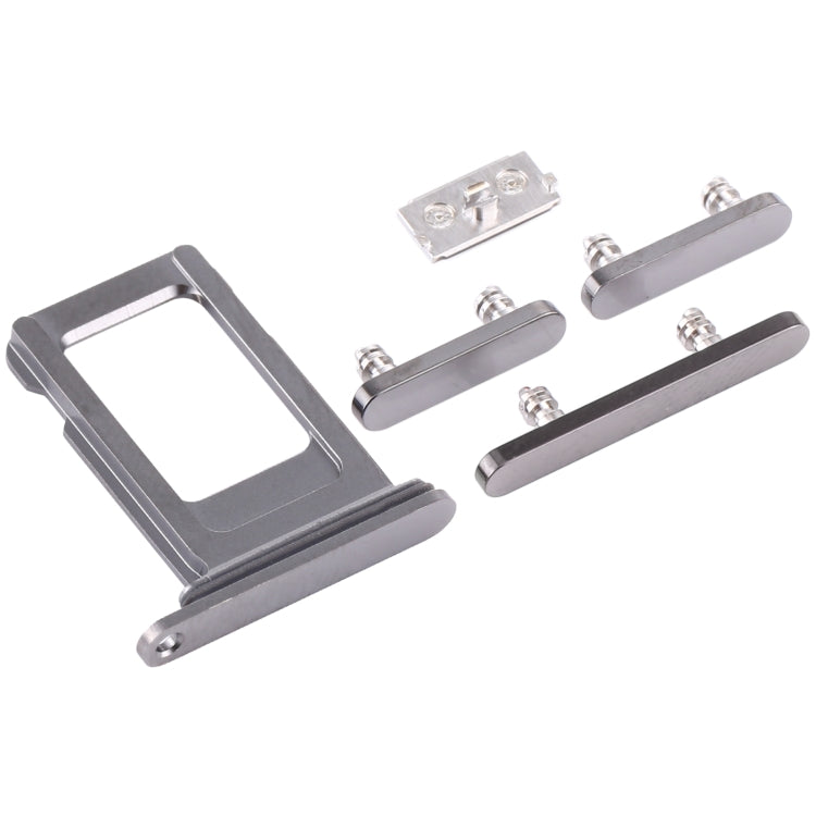 Tiroir pour carte SIM et touches latérales pour iPhone 12 Pro Max (carte unique)