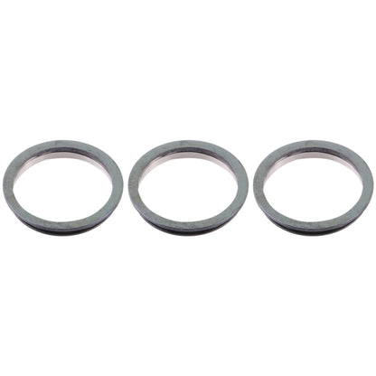 3 PCS Rear Camera Glass Lens Metal Protector Hoop Ring for iPhone 12 Pro Max, For iPhone 12 Pro Max