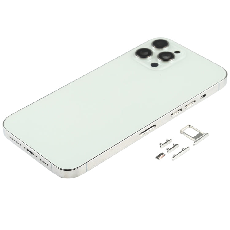 Back Housing Cover with SIM Card Tray & Side keys & Camera Lens for iPhone 12 Pro Max