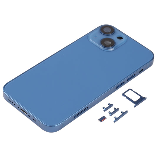 Back Housing Cover with SIM Card Tray & Side  Keys & Camera Lens for iPhone 13 Mini