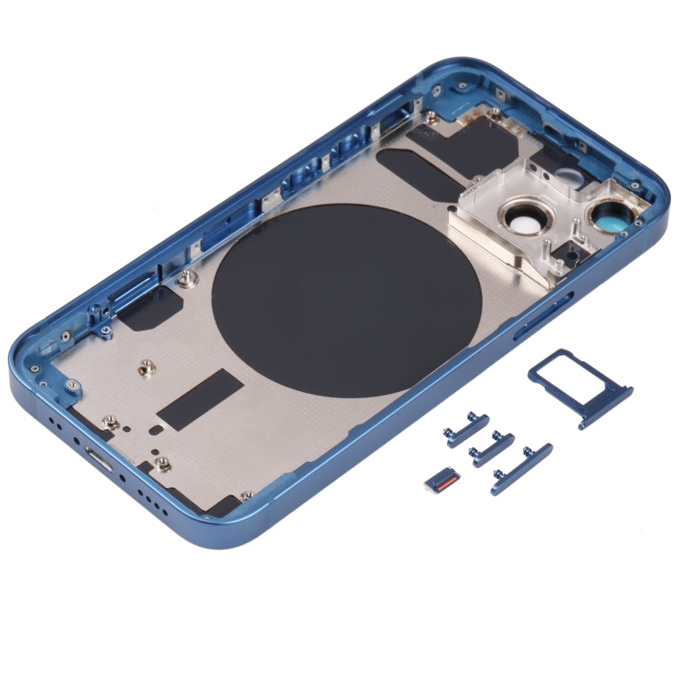 Back Housing Cover with SIM Card Tray & Side  Keys & Camera Lens for iPhone 13 Mini