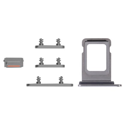 SIM-Kartenhalter + SIM-Kartenhalter + Seitentasten für iPhone 14 Pro Max, Für iPhone 14 Pro Max