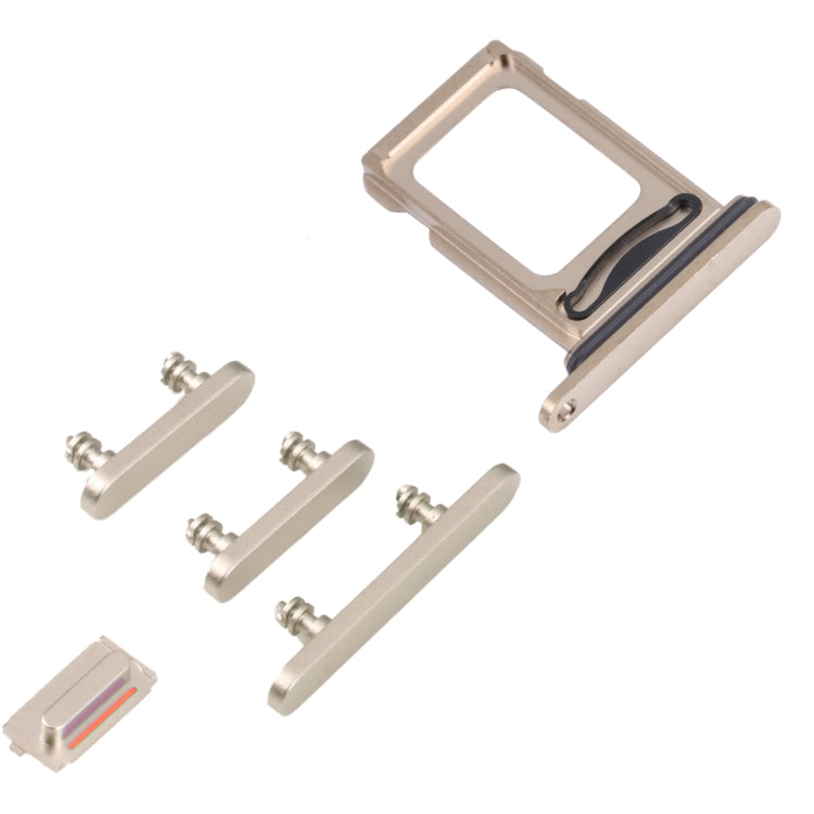SIM-Kartenhalter + SIM-Kartenhalter + Seitentasten für iPhone 14 Pro Max, Für iPhone 14 Pro Max