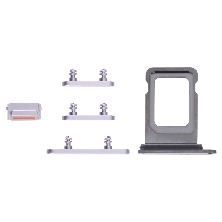 SIM-Kartenhalter + SIM-Kartenhalter + Seitentasten für iPhone 14 Pro Max, Für iPhone 14 Pro Max