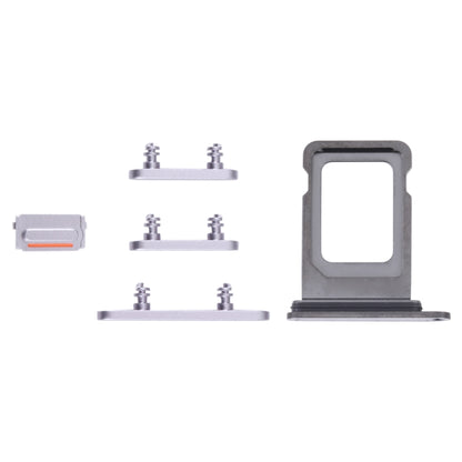 SIM-Kartenhalter + SIM-Kartenhalter + Seitentasten für iPhone 14 Pro Max, Für iPhone 14 Pro Max