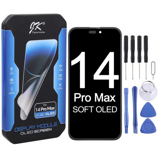 JK Soft OLED LCD-Bildschirm für iPhone 14 Pro Max, für iPhone 14 Pro Max