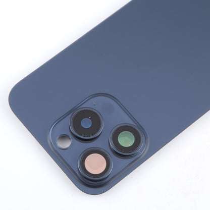 For iPhone 15 Pro Battery Back Cover with Camera Lens Cover + MagSafe Magnet