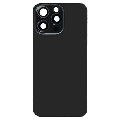 For iPhone 15 Pro Glass Battery Back Cover with Flash Bracket + Wireless Charging Module, For iPhone 15 Pro