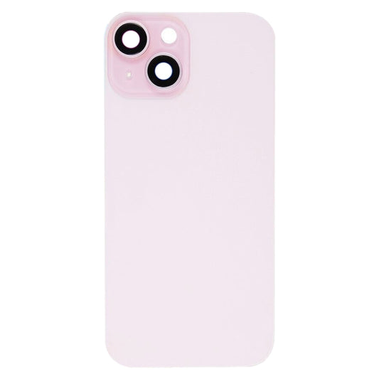 For iPhone 15 Glass Battery Back Cover with Flash Bracket + Wireless Charging Module, For iPhone 15