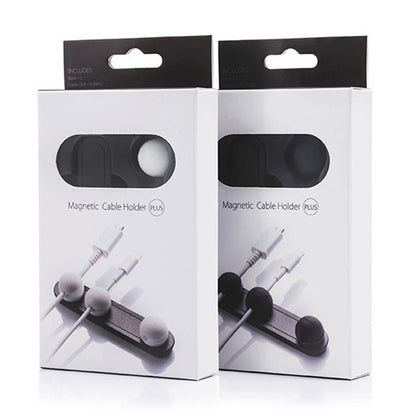 Magnetic Wire Take-up Cable Winder Magnetic Holder Desktop Storage