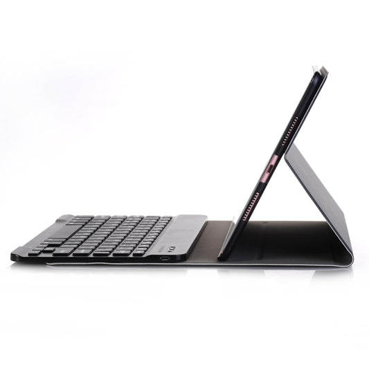 A102 For iPad 10.2 inch Ultra-thin Detachable Bluetooth Keyboard Leather Tablet Case with Stand Function, Gold, Rose Gold, Black, Dark Blue