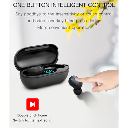 H6 TWS Bluetooth 5.0 Wireless Bluetooth Earphone with Digital Display & Charging Box, Support for Siri & HD Calls