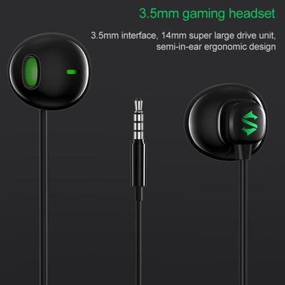 Original Xiaomi Black Shark 3.5mm Wire-controlled Semi-in-ear Gaming Earphone, Support Calls, Cable Length: 1.2m