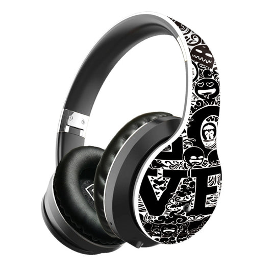 B1 Graffiti Pattern Wireless Bluetooth V5.0 Headset