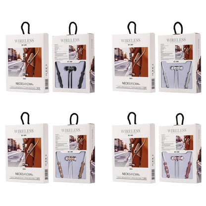 BT-890 Bluetooth 4.2 Hanging Neck Design Bluetooth Headset, Support Music Play & Switching & Volume Control & Answer