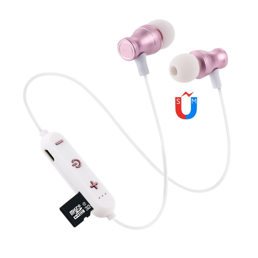 F11 Bluetooth 4.2 Hanging Neck Design Bluetooth Headset, Support Music Play & Switching & Volume Control & Answer
