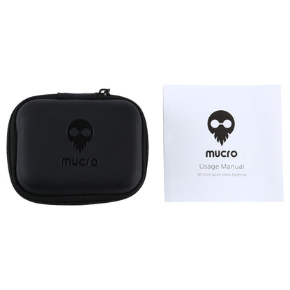 Mucro MB-232 Running In-Ear Sport Earbuds Earhook Wired Stereo Headphones for Jogging Gym