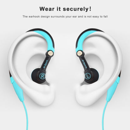 Mucro MB-232 Running In-Ear Sport Earbuds Earhook Wired Stereo Headphones for Jogging Gym