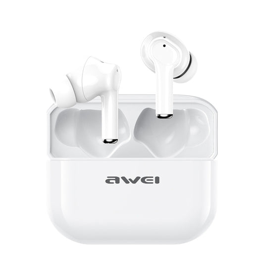 Awei TA1 Bluetooth V5.0 Ture Casque sans fil sport ANC antibruit IPX4 étanche TWS avec étui de chargement