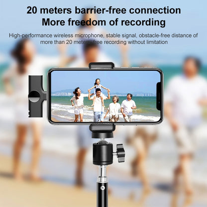 8 Pin Interface Live Broadcast Wireless Lavalier Microphone, 8 Pin