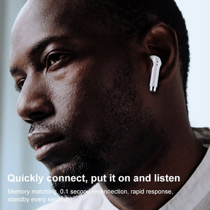 USAMS-IA04 Zero Sense Series Wireless Bluetooth 5.0 Mini TWS Earphone with Charging Box