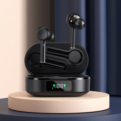 MI4 Bluetooth 5.0 LED Digital Display Intelligent Noise Reduction True Wireless Bluetooth Earphone