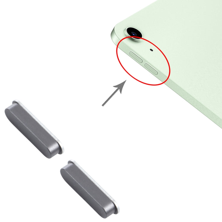 Volume Control Button for iPad Air 4 10.9 inch 2020 A2316 A2324 A2325 A2072, For iPad Air 4 10.9 inch 2020(Grey), For iPad Air 4 10.9 inch 2020