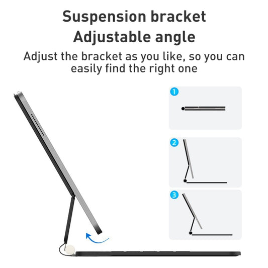 For iPad Pro 11 2022 / 2021 / 2020 / 2018 T89 Magic Suspended Bluetooth Keyboard Leather Case, For iPad Pro 11 2022 / 2021 / 2020 / 2018