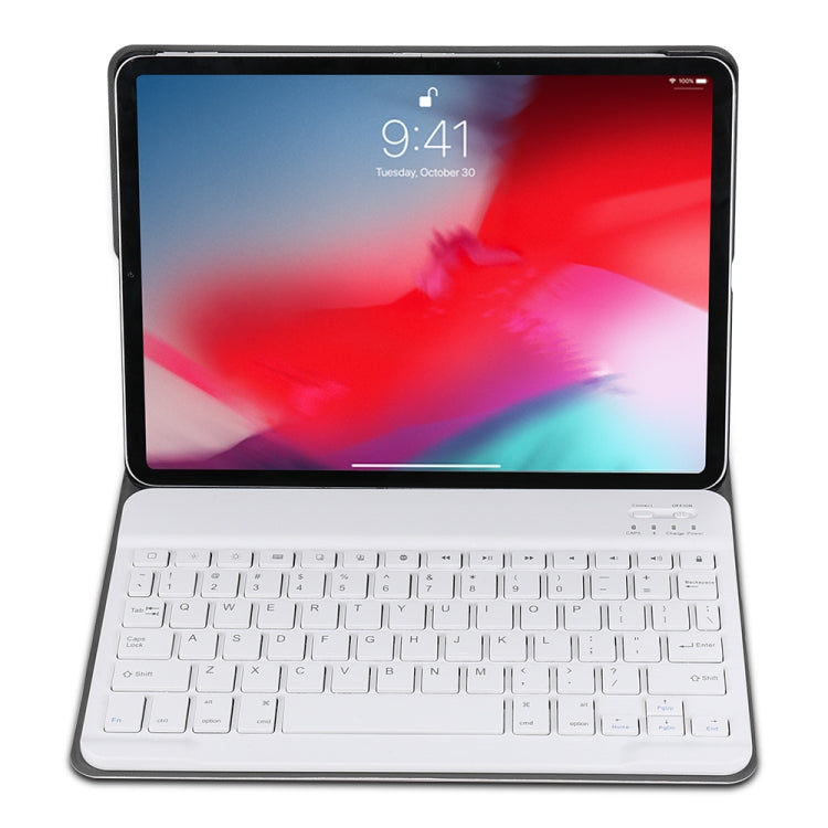 A11 Bluetooth 3.0 Ultra-thin ABS Detachable Bluetooth Keyboard Leather Tablet Case for iPad Air 4 / Air 5 / Pro 11 inch 2022 / 2021 / 2020 / 2018, with Holder, For iPad Air 4 / Air 5 / Pro 11 inch 2022 / 2021 / 2020 / 2018