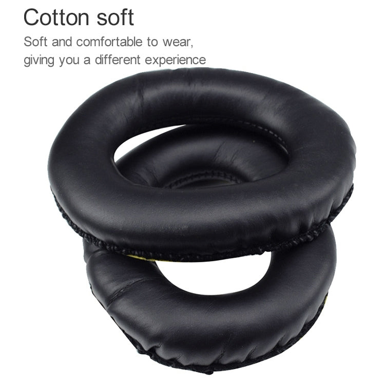 2 PCS For AKG K44 / K55 / K66 / K77 / K99 Headphone Cushion Sponge Cover Earmuffs Replacement Earpads, For AKG K44 / K55
