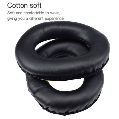 2 PCS For AKG K44 / K55 / K66 / K77 / K99 Headphone Cushion Sponge Cover Earmuffs Replacement Earpads, For AKG K44 / K55