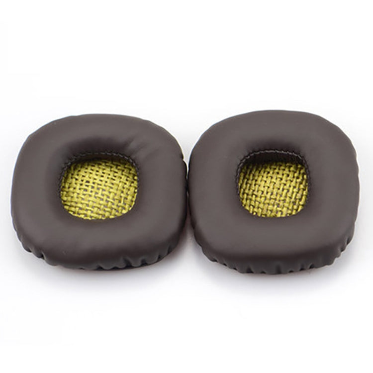 1 Pair Soft Foam Headphone Jacket Earmuffs for Marshall MAJOR II / I, White, Black, Coffee